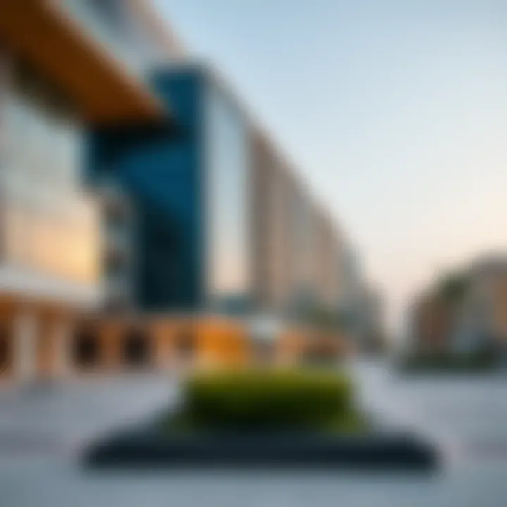 Modern architecture of Alkaser developments