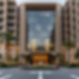 Architectural elegance of Damac Executive Heights