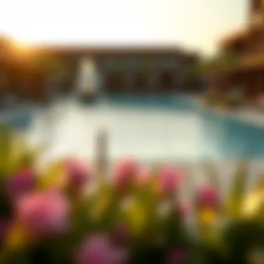 Luxurious Amenities at Address Fountain View Luxurious amenities offered at Address Fountain View, including a modern pool