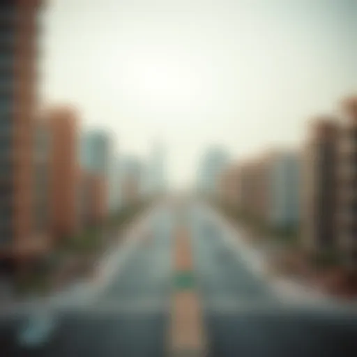 Stunning skyline view of Al Khubeirah showcasing modern architecture