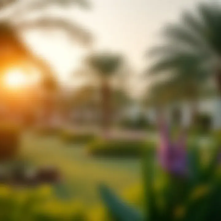Lush parks and recreational areas in Buteena promoting community living