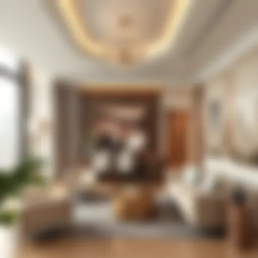 Luxury apartment interiors in DIFC
