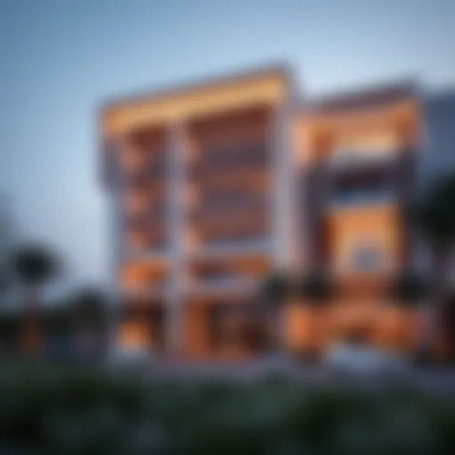 Stunning architectural design of LIV Residence showcasing modern luxury