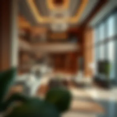 Luxurious interior layout of Pacific Building's apartments