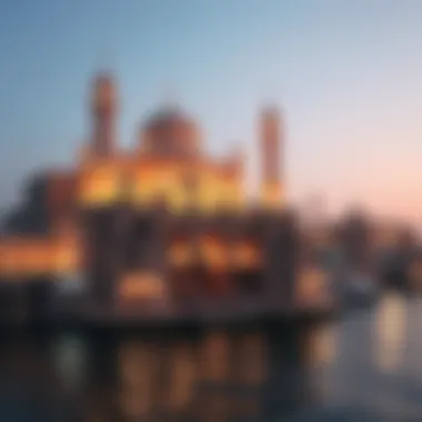 Historical landmarks along شارع الاتحاد reflecting its cultural heritage.