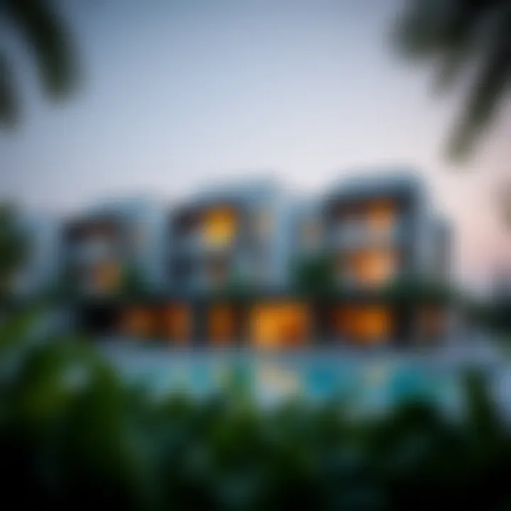 Modern architectural designs of residential buildings in شاطى البطين