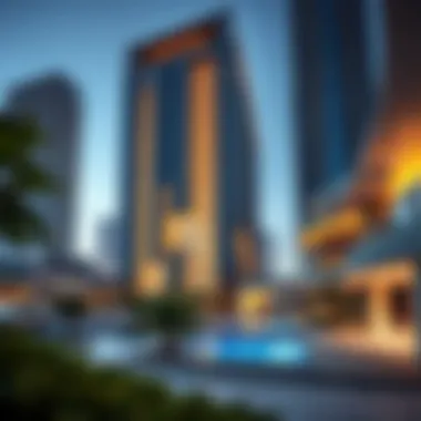 Innovative architectural design of a Sky Five project