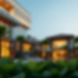 Modern architecture of Sobha Estates