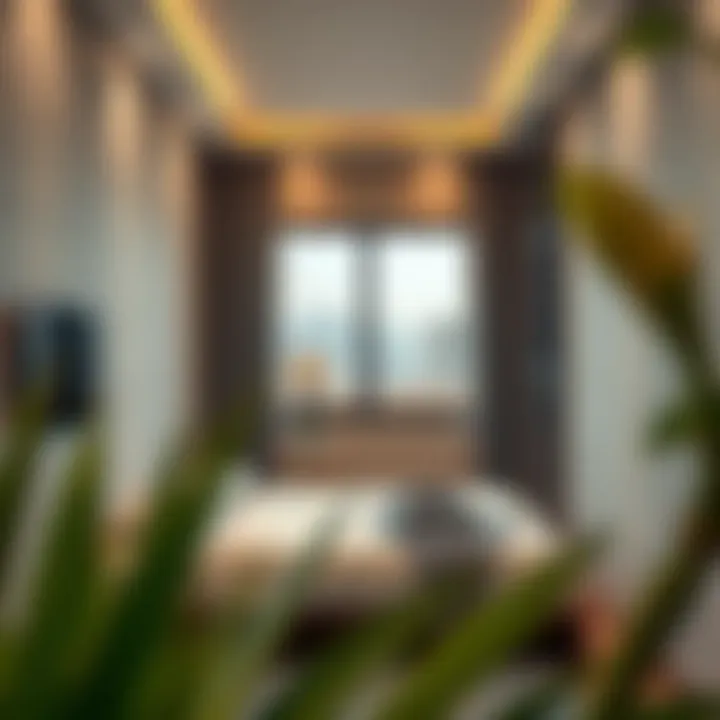 Amenities of a contemporary studio room