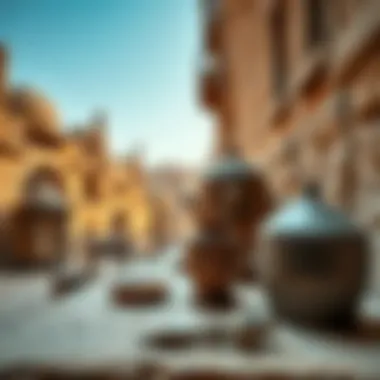 Historical artifacts reflecting the cultural heritage of Wadi Al-Markhaniya