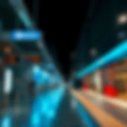 The Proximity of Blue Water Island's Metro Station: An In-Depth Exploration Introduction