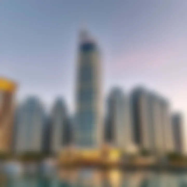 Emaar's flagship development project in Dubai Marina